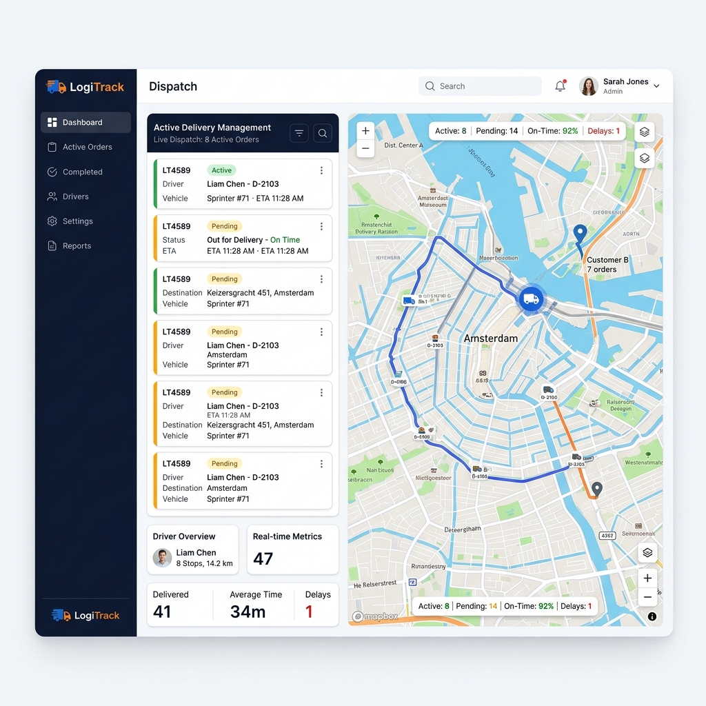Delivery application